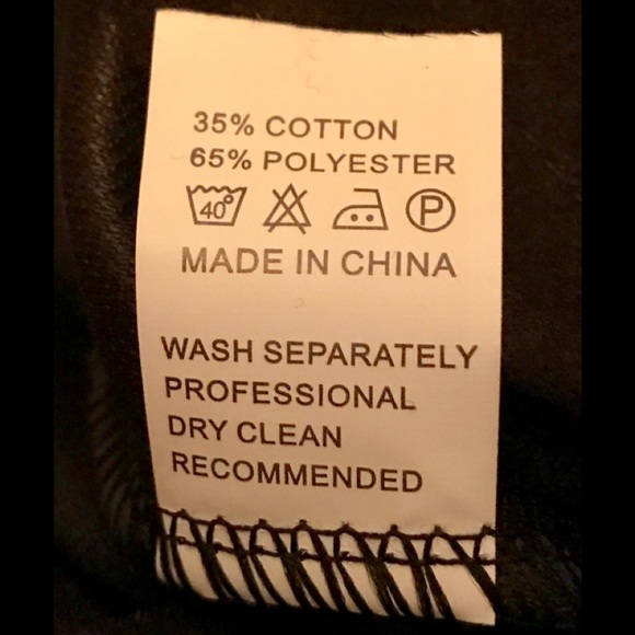 SUPER COOL Edgy Warm Black Bomber Moto Jacket - Picture 7 of 7